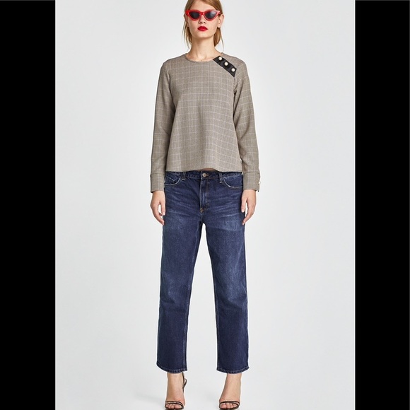 Zara Tops - Zara Basic Women’s Career Pearl Top Small